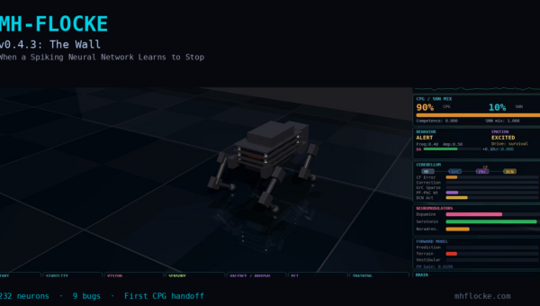 v0.4.3: The Wall — When a Spiking Neural Network Learns to Stop
