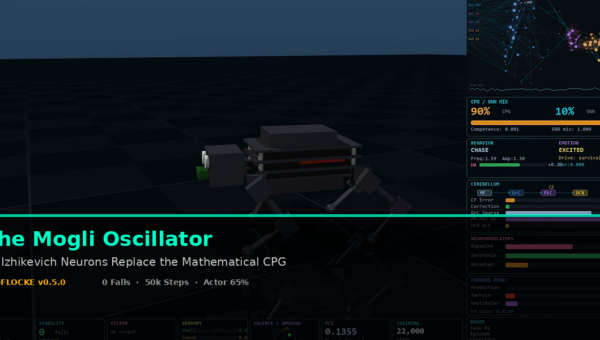 The Mogli Oscillator: When Your Robot Dog Gets a Real Spine